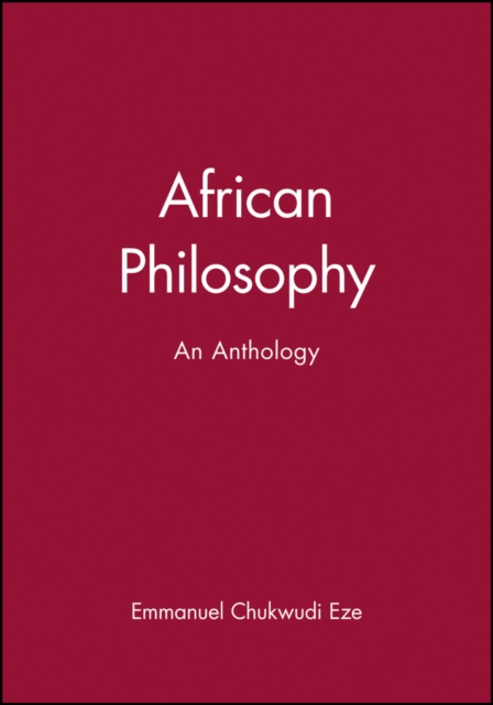 African Philosophy - Eze