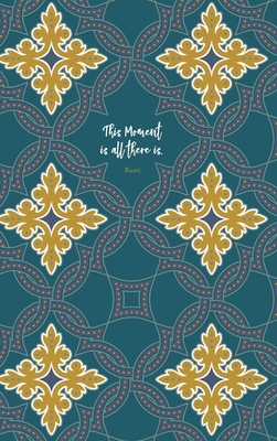 Undated Planner - Diary - Journal - Rumi - Teal Tiles - Reyhana Ismail