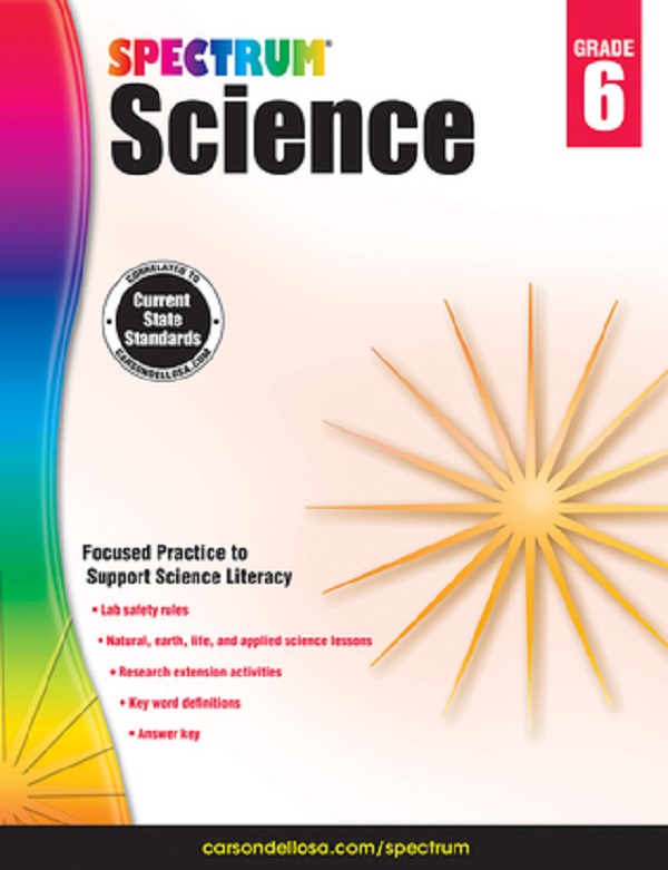 Spectrum 6th Grade Science Workbook