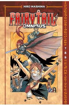 Coperta cărții 'Fairy Tail Omnibus 3 (Vol. 7-9) - Hiro Mashima'