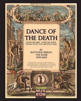 Coperta cărții 'Dance of the Death - Matthaus Merian'