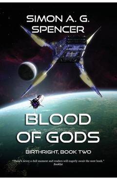 Coperta cărții 'Blood of Gods - Simon A. G. Spencer'