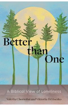 Coperta cărții 'Better than One - Valeriia Chornobai'