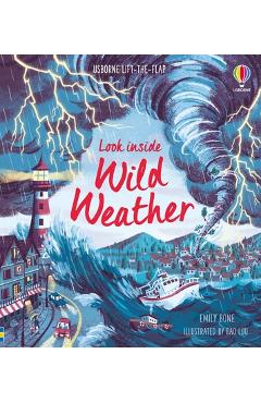 Coperta cărții 'Look Inside Wild Weather - Emily Bone'