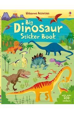 Poza produsului Big Dinosaur Sticker Book - Fiona Watt
