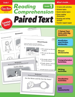 Reading Comprehension: Paired Text, Grade 1 Teacher Resource - Evan-moor Corporation