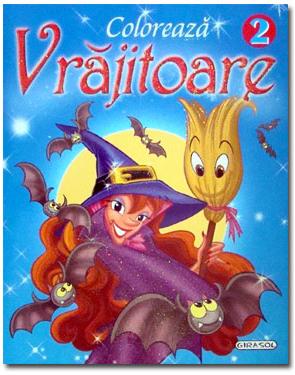 Coperta cărții 'Coloreaza vrajitoare 2'