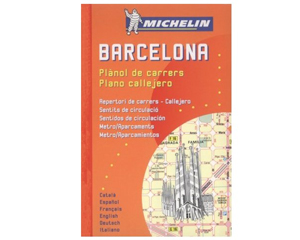 Mini atlas michelin - Barcelona