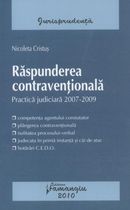 Coperta cărții 'Raspunderea Contraventionala - Nicoleta Cristus'