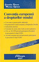 Coperta cărții 'Conventia europeana a drepturilor omului in vigoare de la 1 iunie 2010'