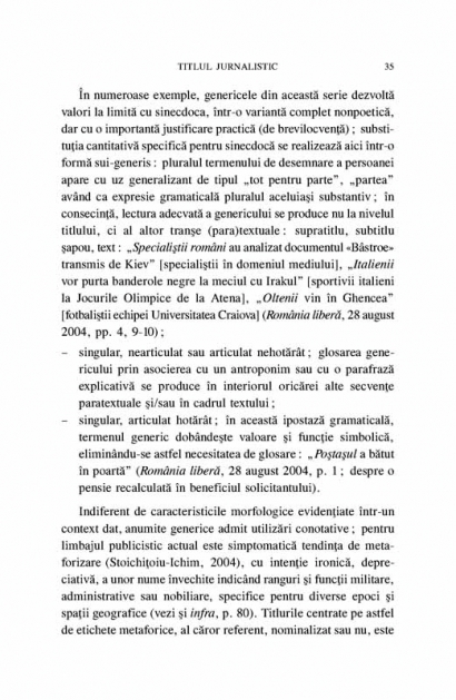 Coperta cărții 'Stil si limbaj in mass-media din Romania - Ilie Rad'