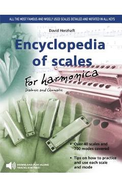 Coperta cărții 'Encyclopedia of scales for Harmonica - David Herzhaft'