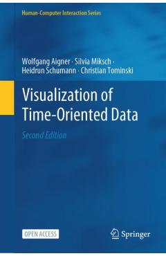 Coperta cărții 'Visualization of Time-Oriented Data - Wolfgang Aigner'