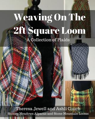 Coperta cărții 'Weaving on the 2ft Square Loom: A Collection of Plaids - Ashli Couch'