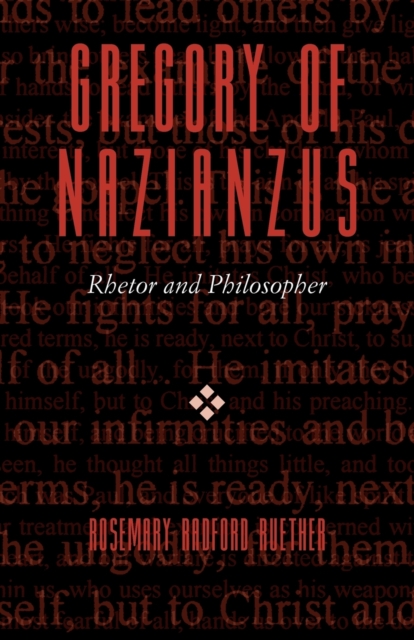 Gregory of Nazianzus - Rosemary Radford Ruether