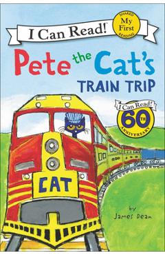 Coperta cărții 'Pete the Cat's Train Trip - James Dean'