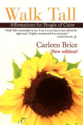 Coperta cărții 'Walk Tall: Affirmations for People of Color - Carleen Brice'