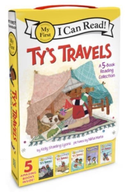 Ty's Travels: A 5-Book Reading Collection: Zip, Zoom!, All Aboard!, Beach Day!, Lab Magic, Winter Wonderland - Kelly Starling Lyons