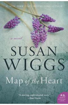 Coperta cărții 'Map of the Heart - Susan Wiggs'