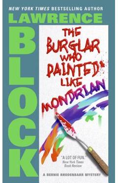 Coperta cărții 'The Burglar Who Painted Like Mondrian - Lawrence Block'