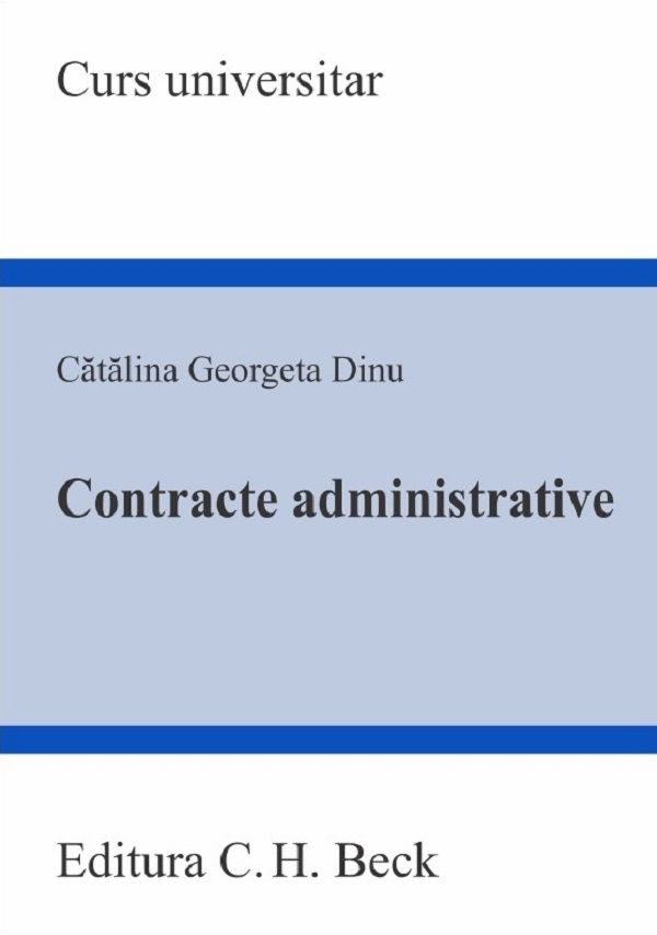 Contracte administrative - Catalina Georgeta Dinu