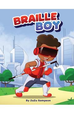 Coperta cărții 'Braille Boy - Zuzu Sampson'