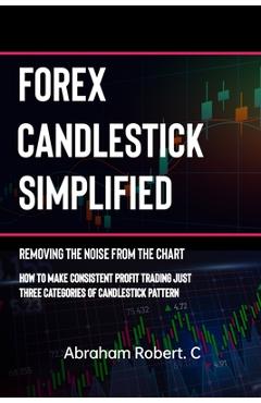 Coperta cărții 'Forex Candlestick Simplified: Removing The Noise from The Chart, How To Make Consistent profit trading Just Three'