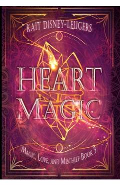 Coperta cărții 'Heart Magic - Kait Disney-leugers'