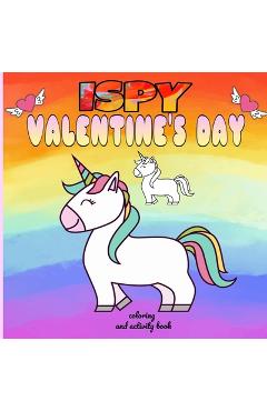 Poza produsului i spy valentine's day coloring and activity book: funny valentine's day gifts for kids /cute animals coloring book for kids ages 2-3-4-5-6-7-8-9-10 - Fm Edition Coloring Book