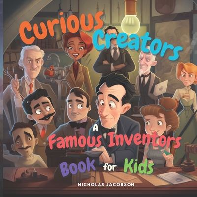 Coperta cărții 'Curious Creators: A Famous Inventors Book for Kids - Nicholas Jacobson'