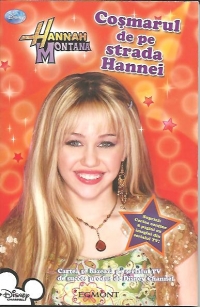 Coperta cărții 'Cosmarul de pe strada Hannei - Hannah Montana'