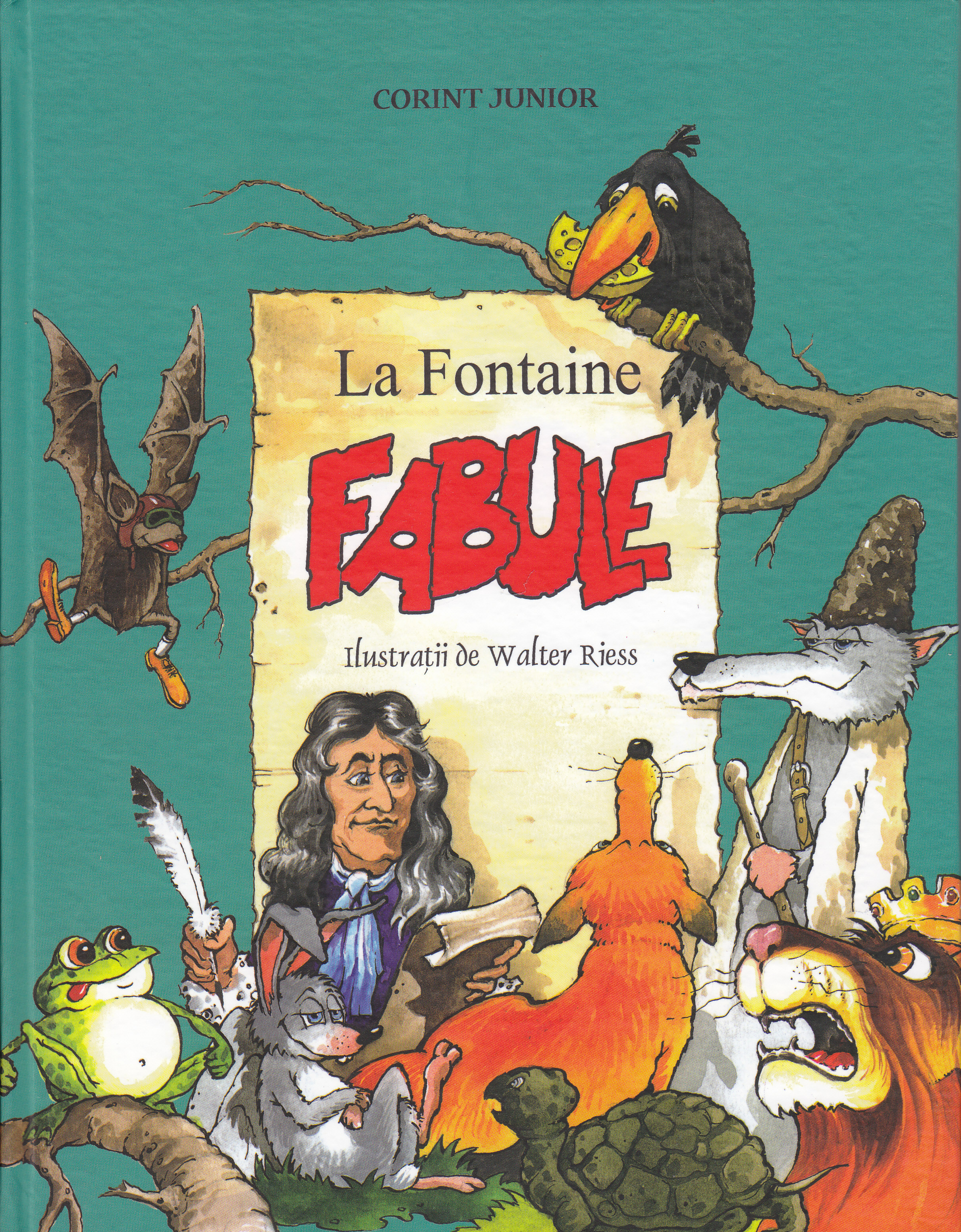 Coperta cărții 'Fabule - La Fontaine'