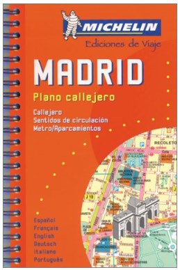 Mini atlas Michelin - Madrid