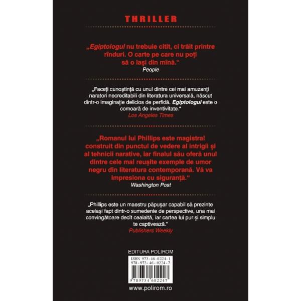 Egiptologul - Arthur Phillips