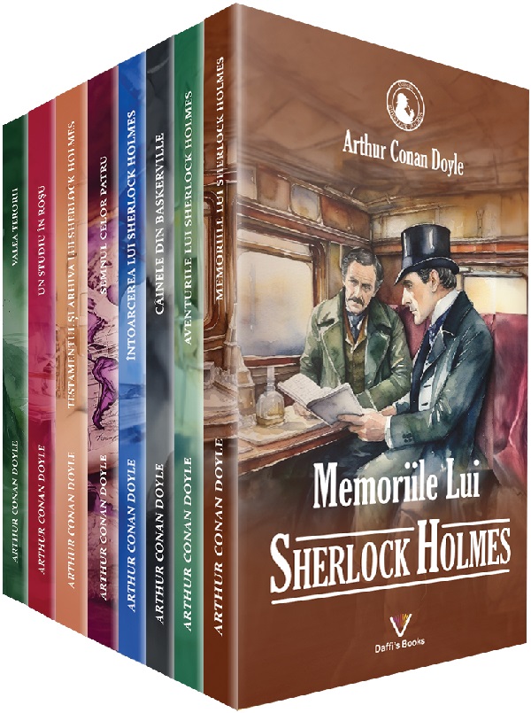 Pachet 8 volume: Sherlock Holmes - Arthur Conan Doyle