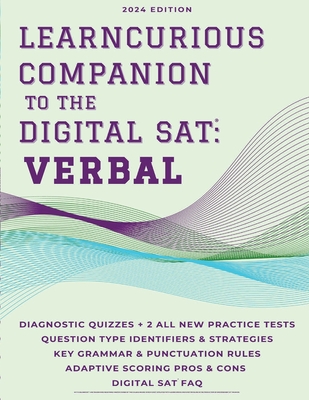 Coperta cărții 'The LearnCurious Companion to the Digital SAT: Verbal - Jessica Olmeda'