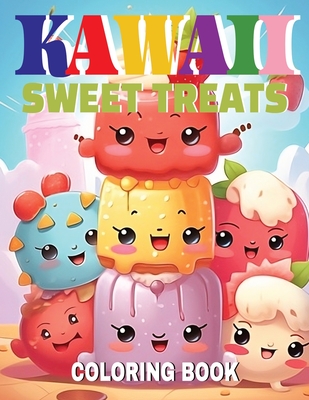 Kawaii Sweet Treats Coloring Book: Sweet Adventures in Coloring - Marobooks Publishing