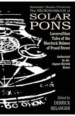 Coperta cărții 'The Necronomicon of Solar Pons - Bob Byrne'