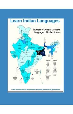 Coperta cărții 'Learn Indian Languages: Learn Five Indian Languages in One Book - Ramanja Reddy Merugu'