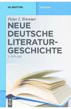 Coperta cărții 'Neue Deutsche Literaturgeschichte: Vom »Ackermann« Zu Günter Grass - Peter J. Brenner'