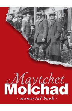 Coperta cărții 'Memorial Book of the Molchad (Maytchet) Jewish Community - Translation of Sefer zikaron le-kehilat Meytshet - Benzion'