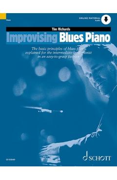 Poza produsului Improvising Blues Piano - Tim Richards