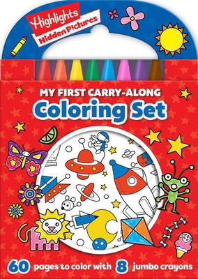 Highlights: My First Hidden Pictures Carry-Along Coloring Set - Delaney Foerster