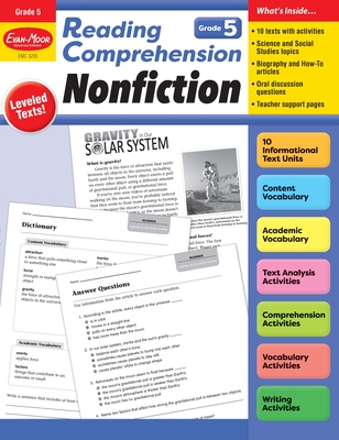 Reading Comprehension: Nonfiction, Grade 5 Teacher Resource - Evan-moor Corporation