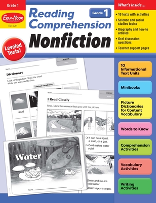 Reading Comprehension: Nonfiction, Grade 1 Teacher Resource - Evan-moor Corporation