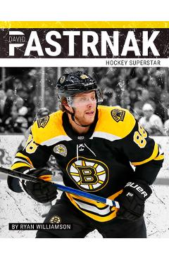 Coperta cărții 'David Pastrnak: Hockey Superstar - Ryan Williamson'