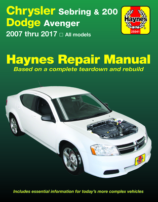 Chrysler Sebring 2007-14 & 200 2007-17 - J. H. Haynes