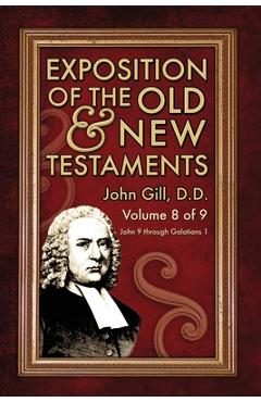 Coperta cărții 'Exposition of the Old & New Testaments - Vol. 8 - John Gill'