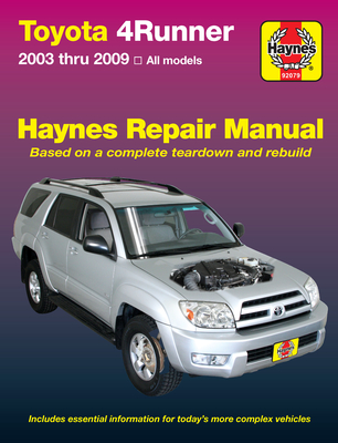 Coperta cărții 'Toyota 4Runner 2003-09 - J. H. Haynes'