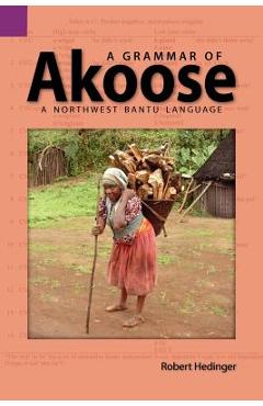 Poza produsului A Grammar of Akoose: A Northest Bantu Language - Robert Hedinger